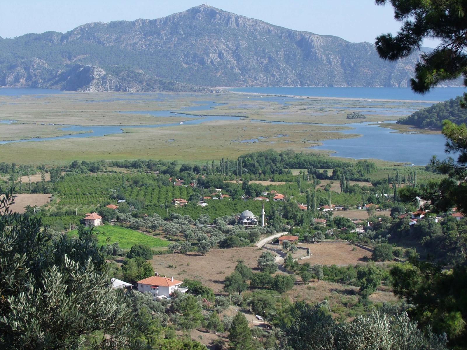 19.334 M² Großes Grundstück Zum Verkauf In Çandır, Köyceğiz.
