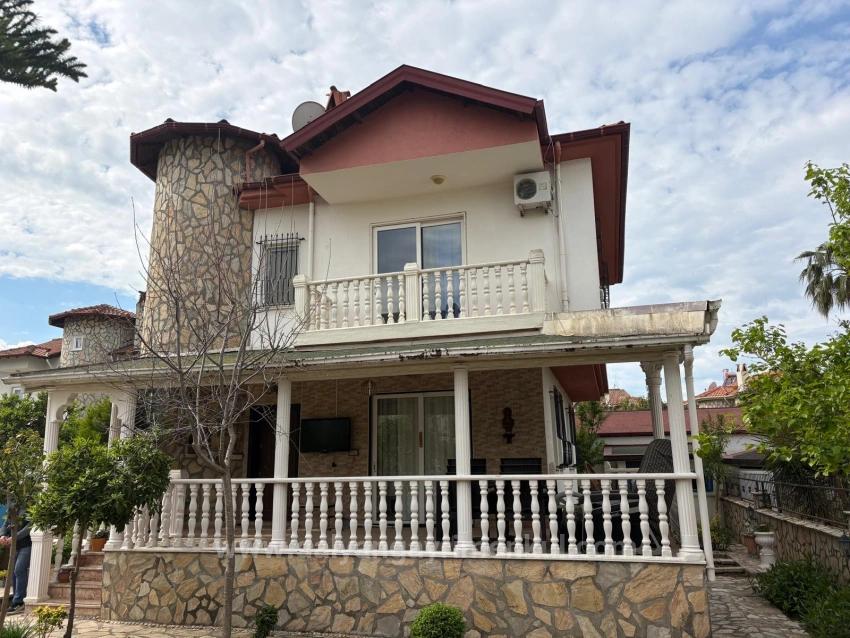 3+1 Villa Zum Verkauf Auf Einem 500 M² Großen Grundstück In Dalyan Gülpınar