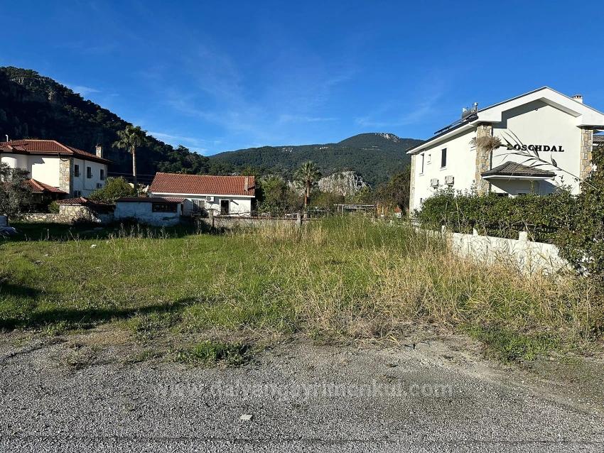841 M² Großes Grundstück Zum Verkauf In Dalyan Gülpınar Mit 15 % Bebauung.