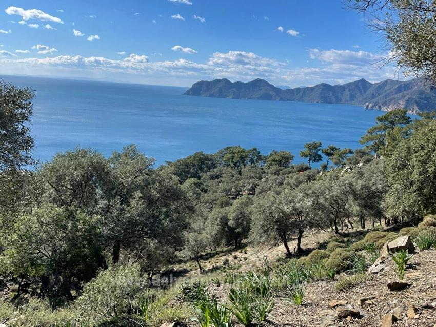 Çandır, Voller Meerblick, 20.000 M², 2 Schlafzimmer, Zu Verkaufen