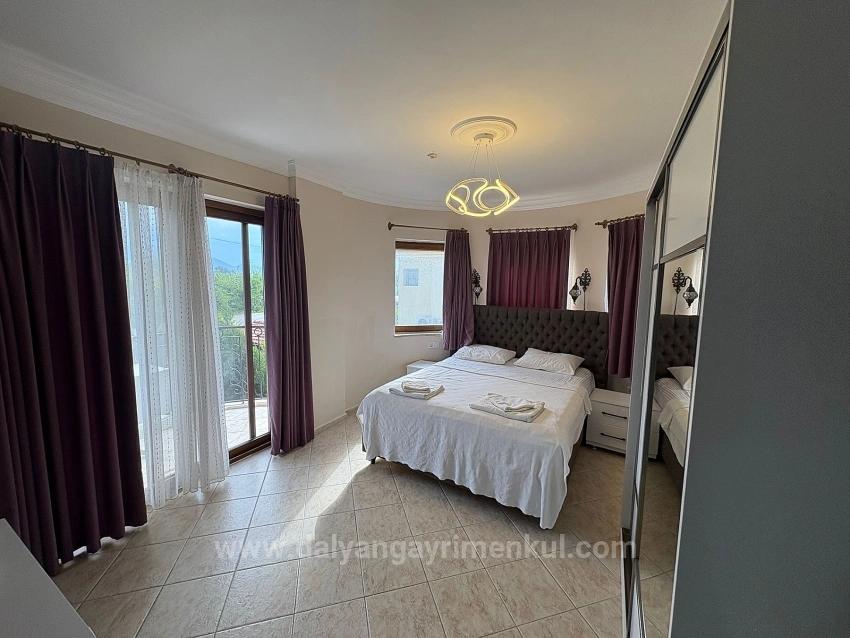 3+1 Villa For Sale On A 566M2 Plot In Dalyan Gülpınar