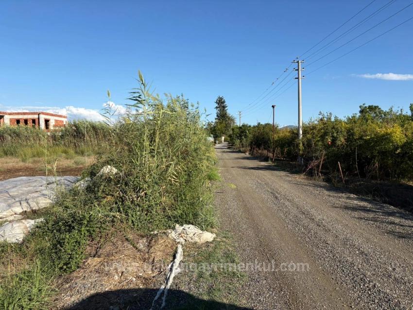 3900M2 Land For Sale With Construction Permit In Ortaca Yesilyurt