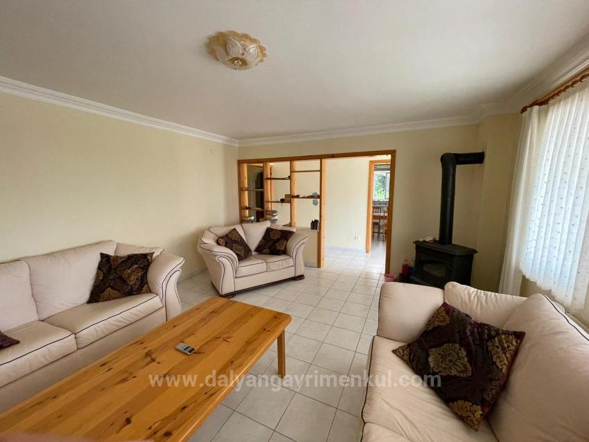 5+2 Villa For Sale In Çandır With Sea And Lake View