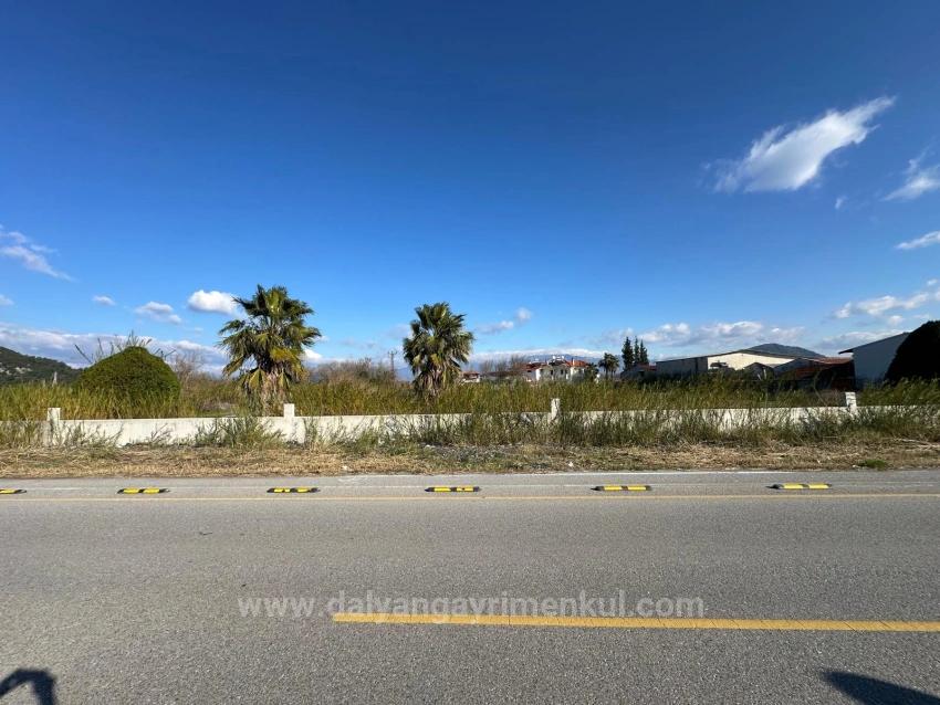 5,111 M² Commercial-Residential Land For Sale, Located Right On The Main Road In Dalyan