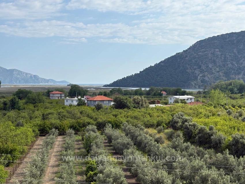 In Çandır, 1.721M2 Land For Sale With Sea And Lake View