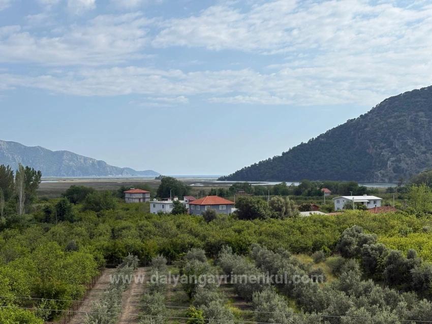 In Çandır, 1.721M2 Land For Sale With Sea And Lake View