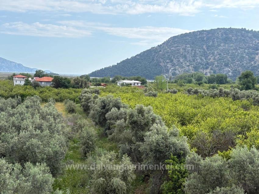 In Çandır, 1.721M2 Land For Sale With Sea And Lake View