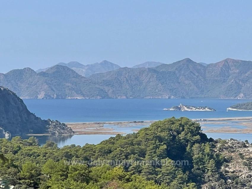 3514M2 Land For Sale With Full Sea View In Gökbel