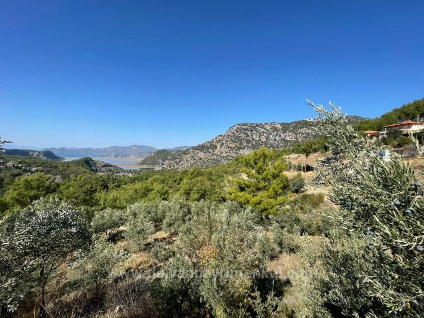 3514M2 Land For Sale With Full Sea View In Gökbel