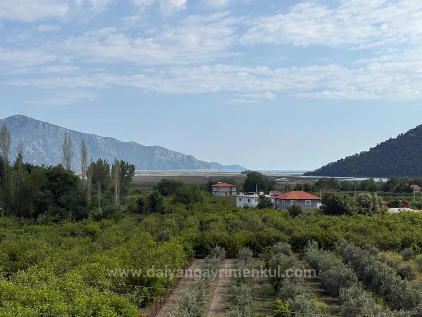 Çandır'da Deniz Ve Göl Manzaralı 1.721M2 Satılık Tarla