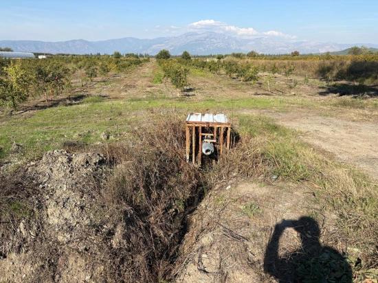 Eskiköy'de 21500M2 Satılık Nar Bahçesi